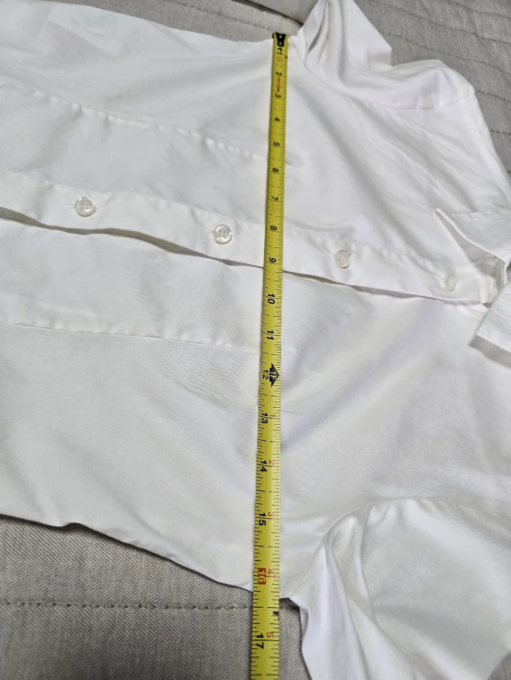 PRADA Classic Poplin Button Down Blouse - Tailored Fit - Picture 10 of 10